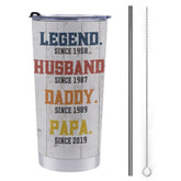 The Legend Dad Grandpa Personalized Tumbler - Lovscape